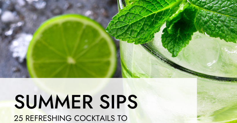 Food and Drink - Summer Sips